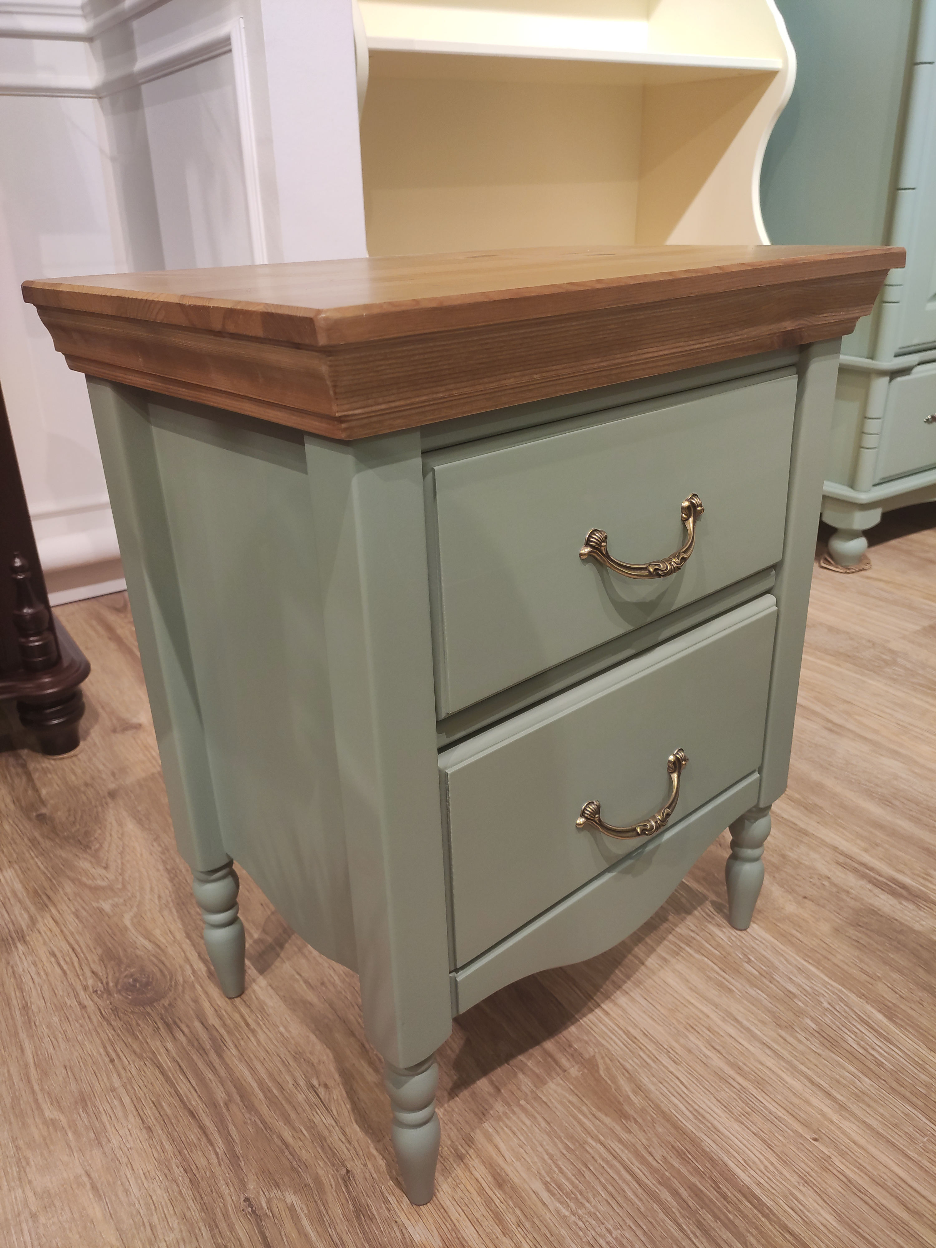 Тумба с 2 ящиками сосна Айно №2