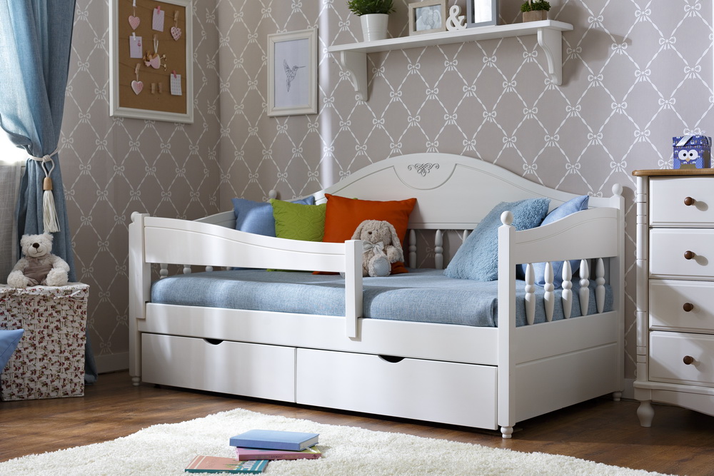   Тахта массив сосны Айно №2 800*1600 с ящиками  