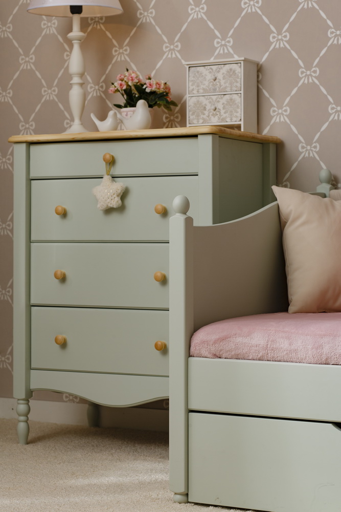 Комод из массива с 6 ящиками Айно №11