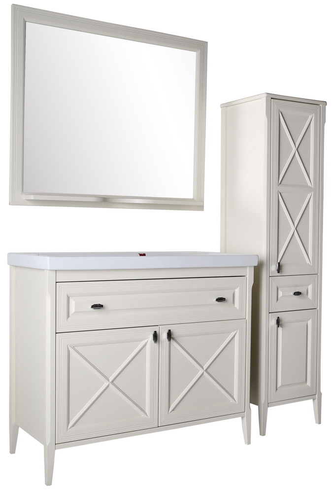 Зеркало Монте 100 с полочкой