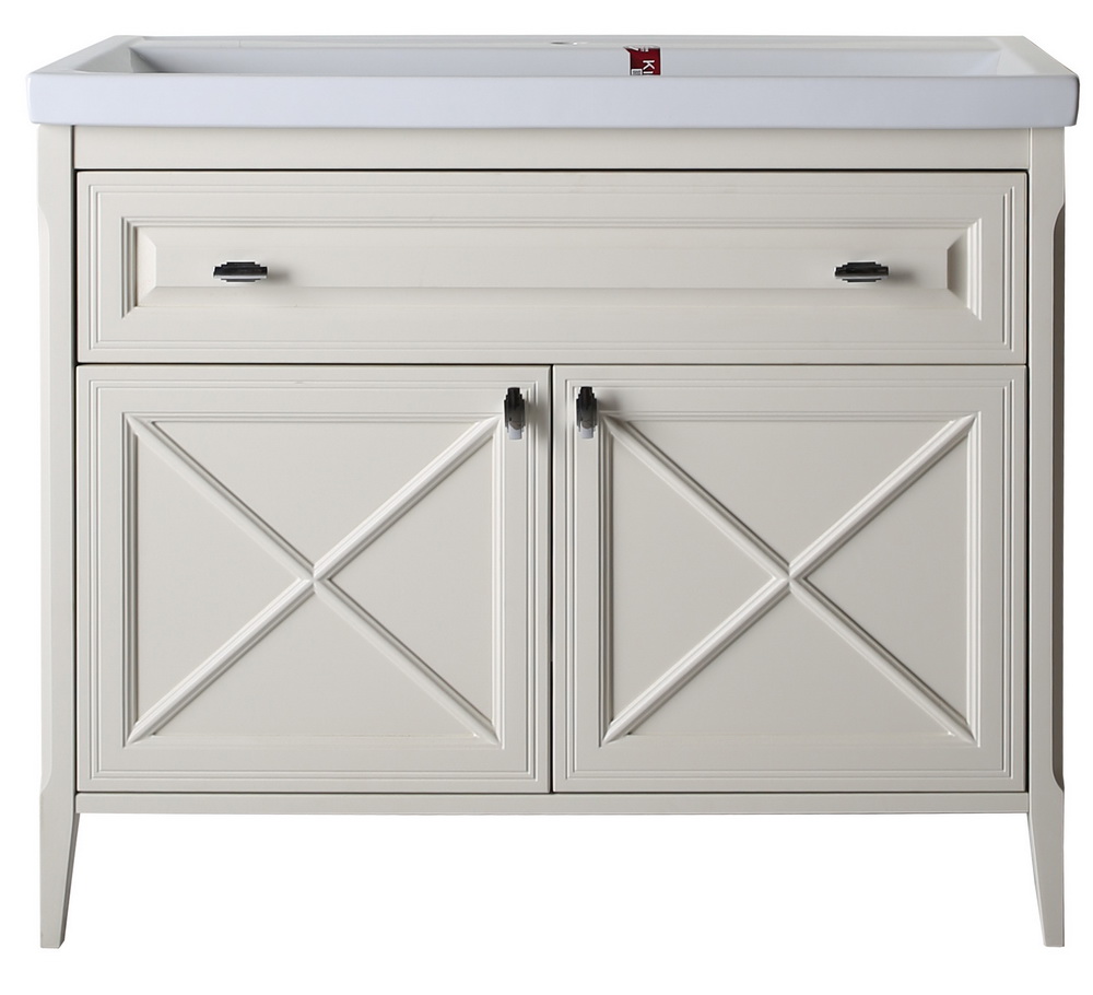 Подстолье белое с ящиком Монте 100