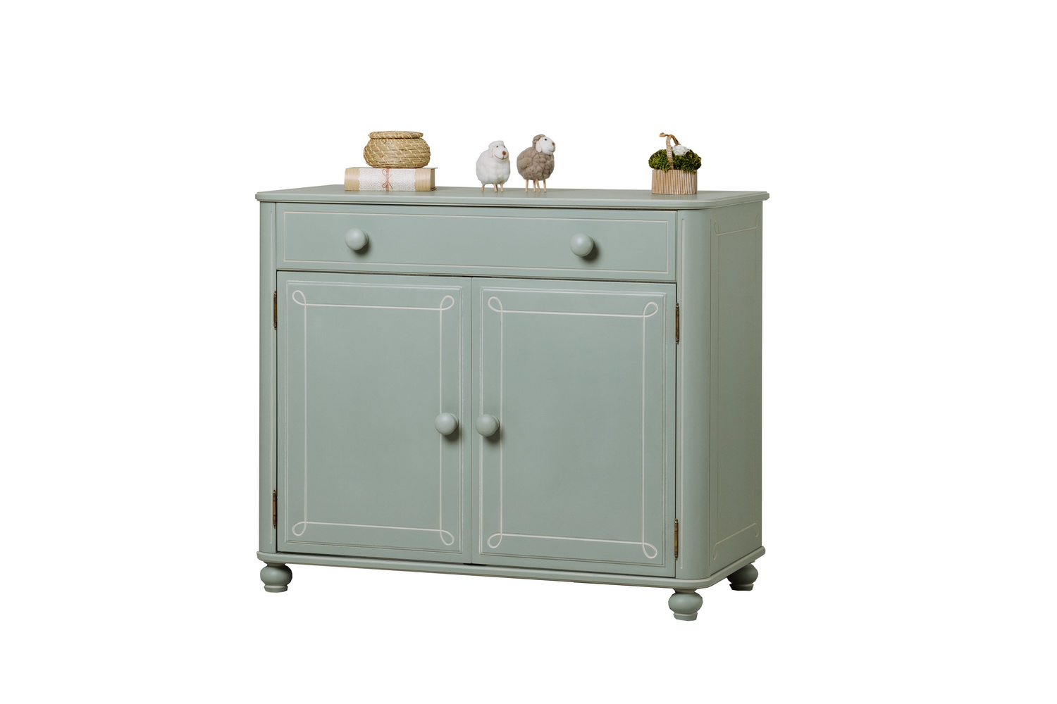 Комод с ящиком массив сосны Бетти №2