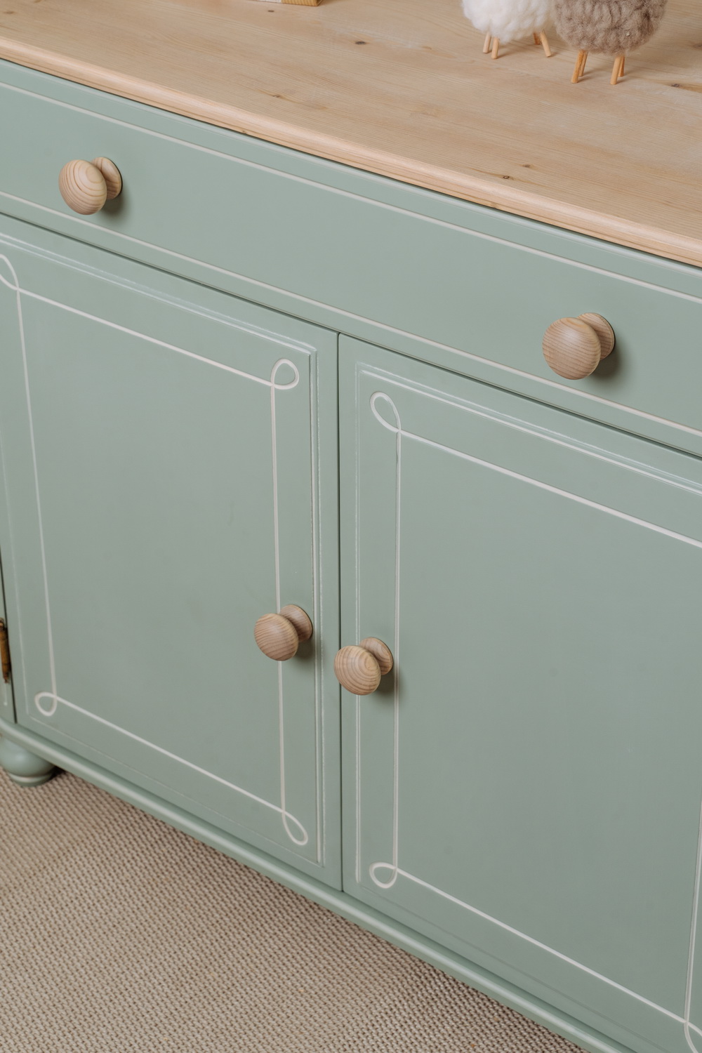 Комод с ящиком массив сосны Бетти №2