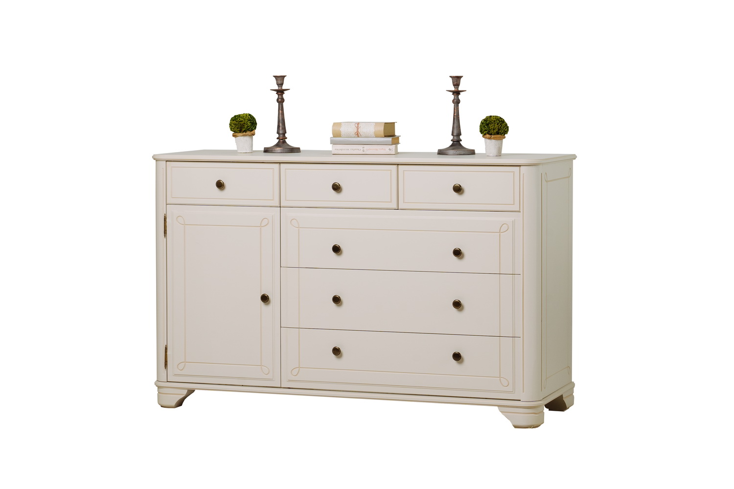 Комод с 6 ящиками массив сосны Бетти №13