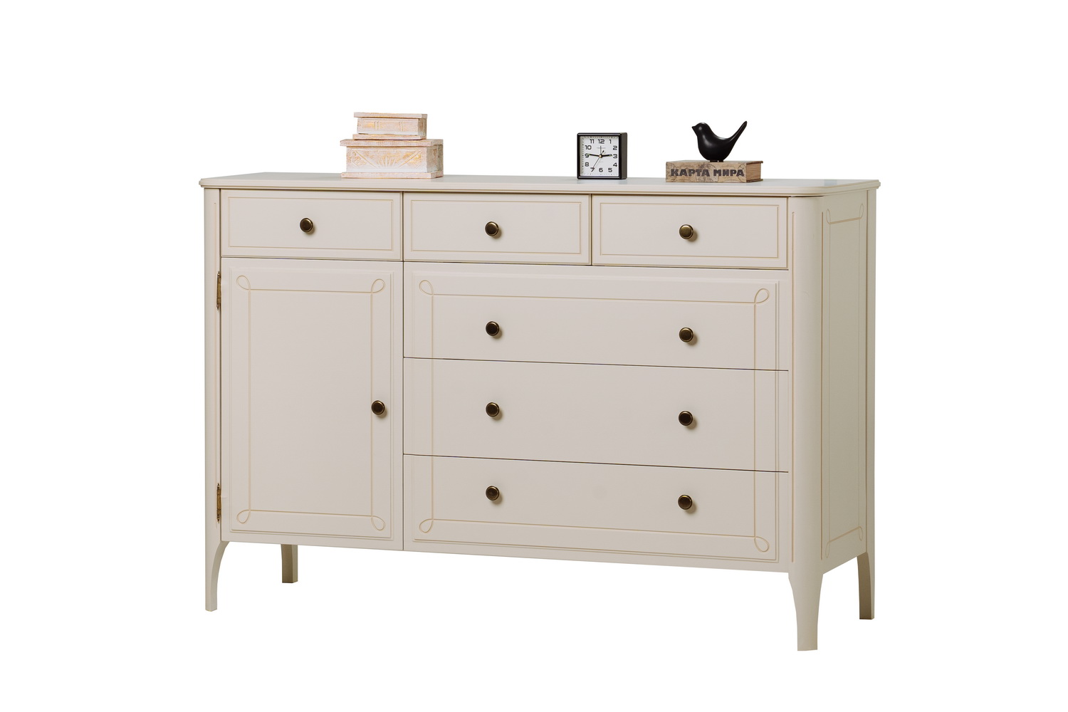 Комод 6 ящиков массив Бетти №14