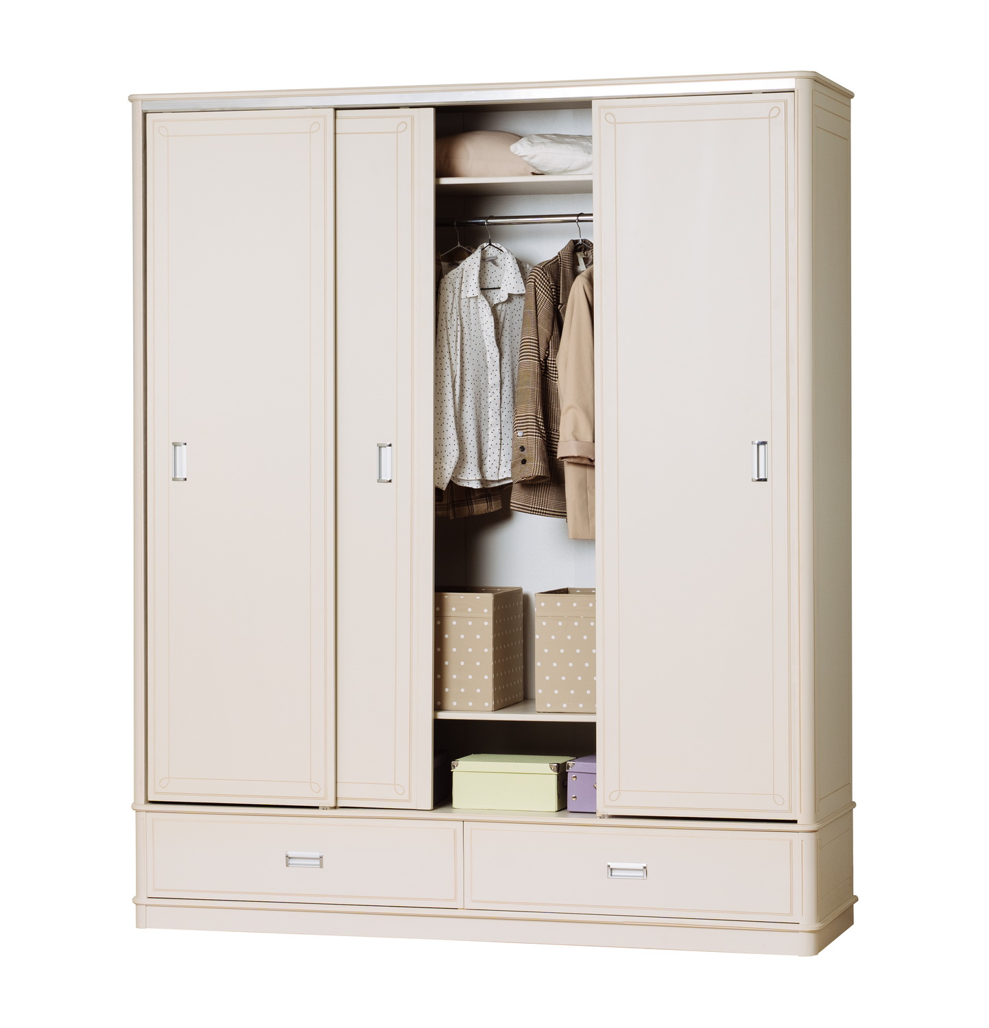 Шкаф-купе 2 ящика Бетти 3-ств №2