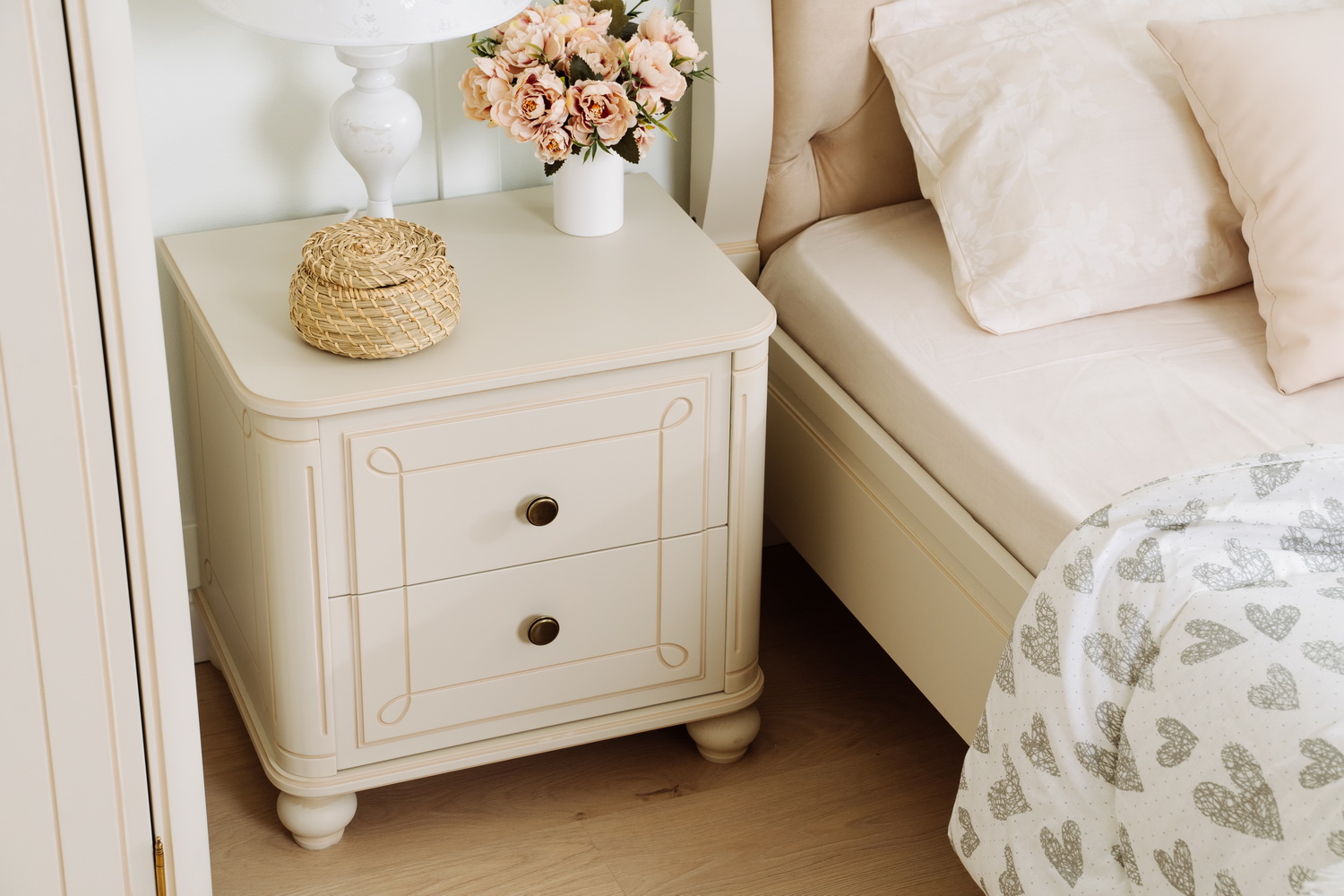 Тумба с ящиками сосна Бетти №2