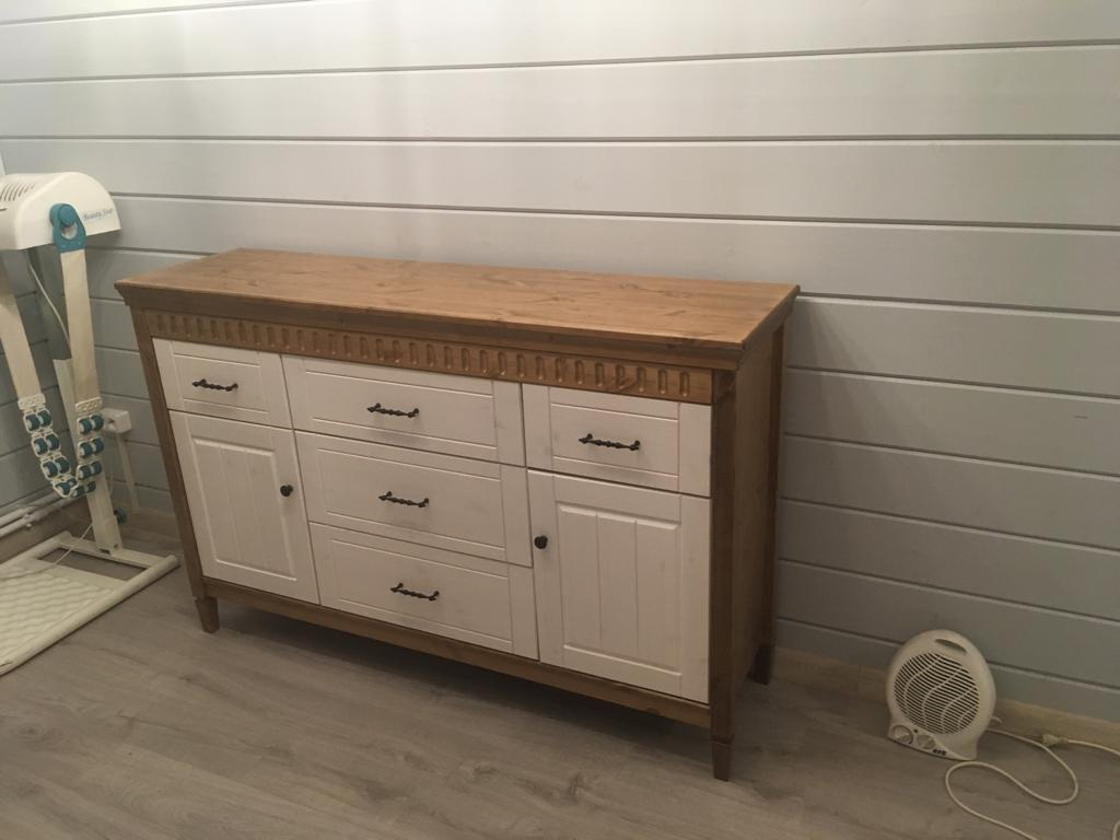 Комод с 5 ящиками сосна Дания №4