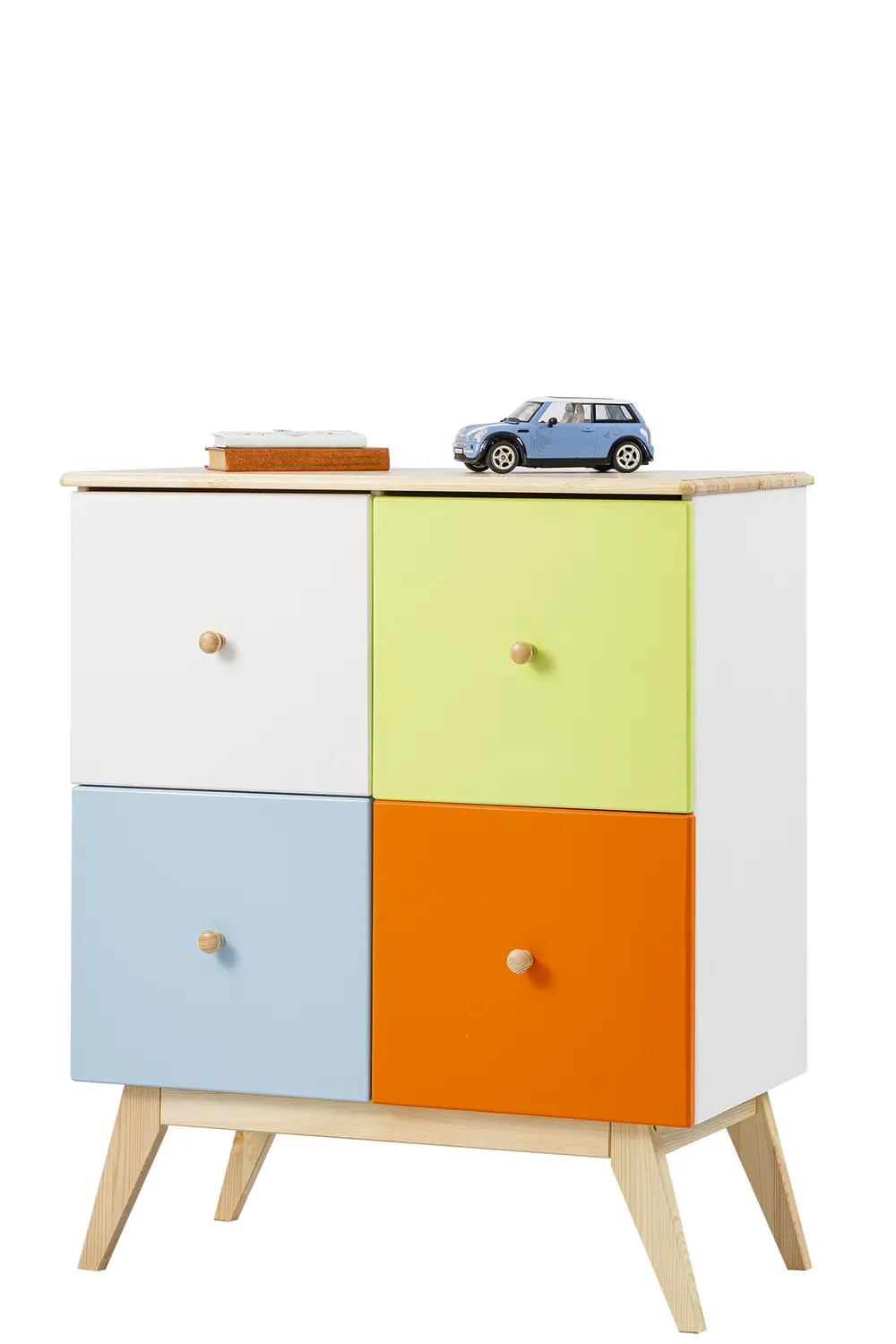 Комод детский с 4 ящиками ТК №10