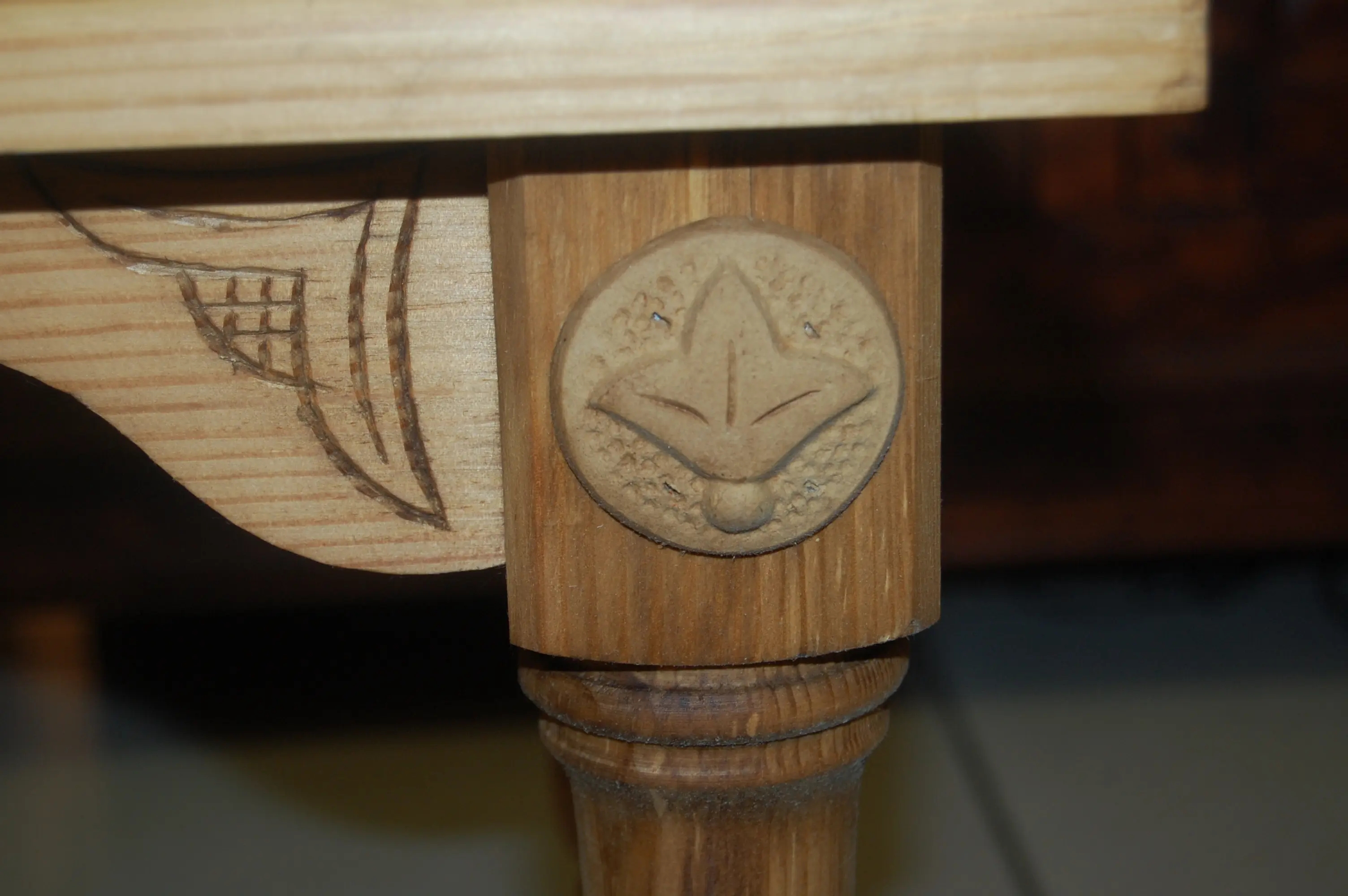 Табурет Викинг GL (Банкетка Викинг GL)