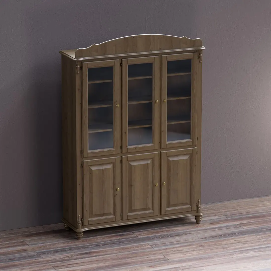 Шкаф Скандия книжный 3-створчатый Б3.26.01