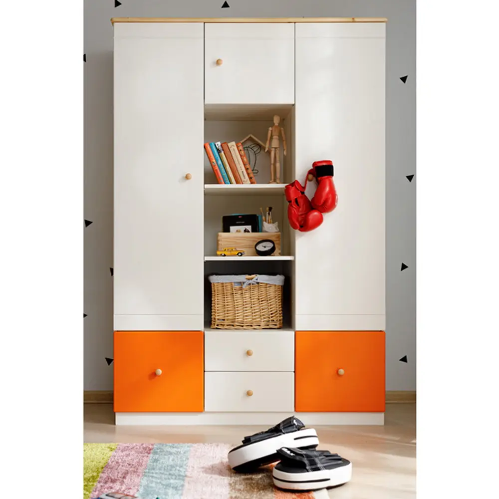 Шкаф с 4 ящиками детский массив сосны ТК №1 3-ств.