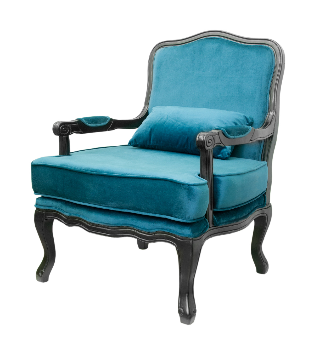 Полукресло модерн Nitro голубой цвет