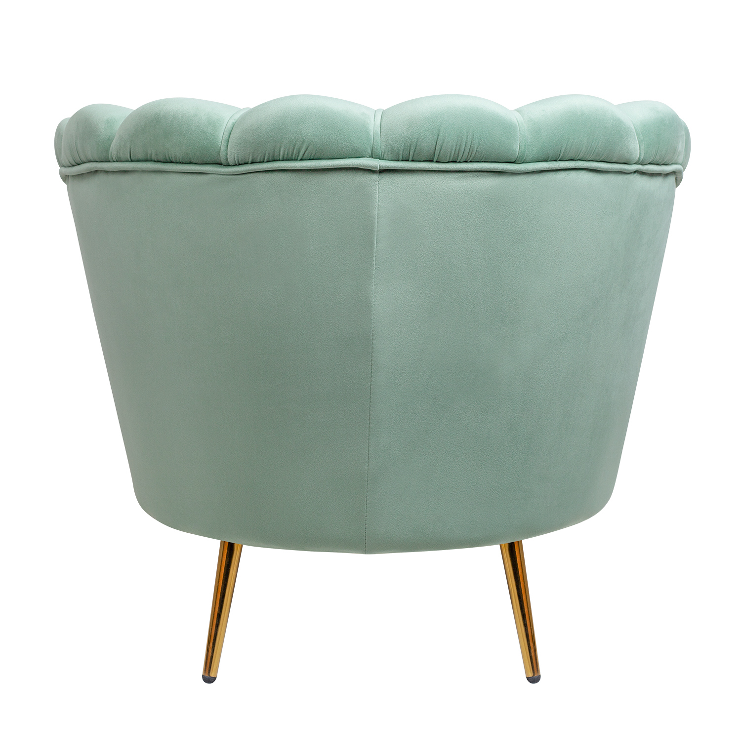 Низкое кресло ракушка Pearl Grey