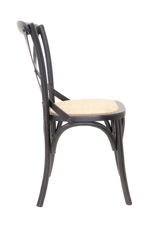 Стул Cross Back Black