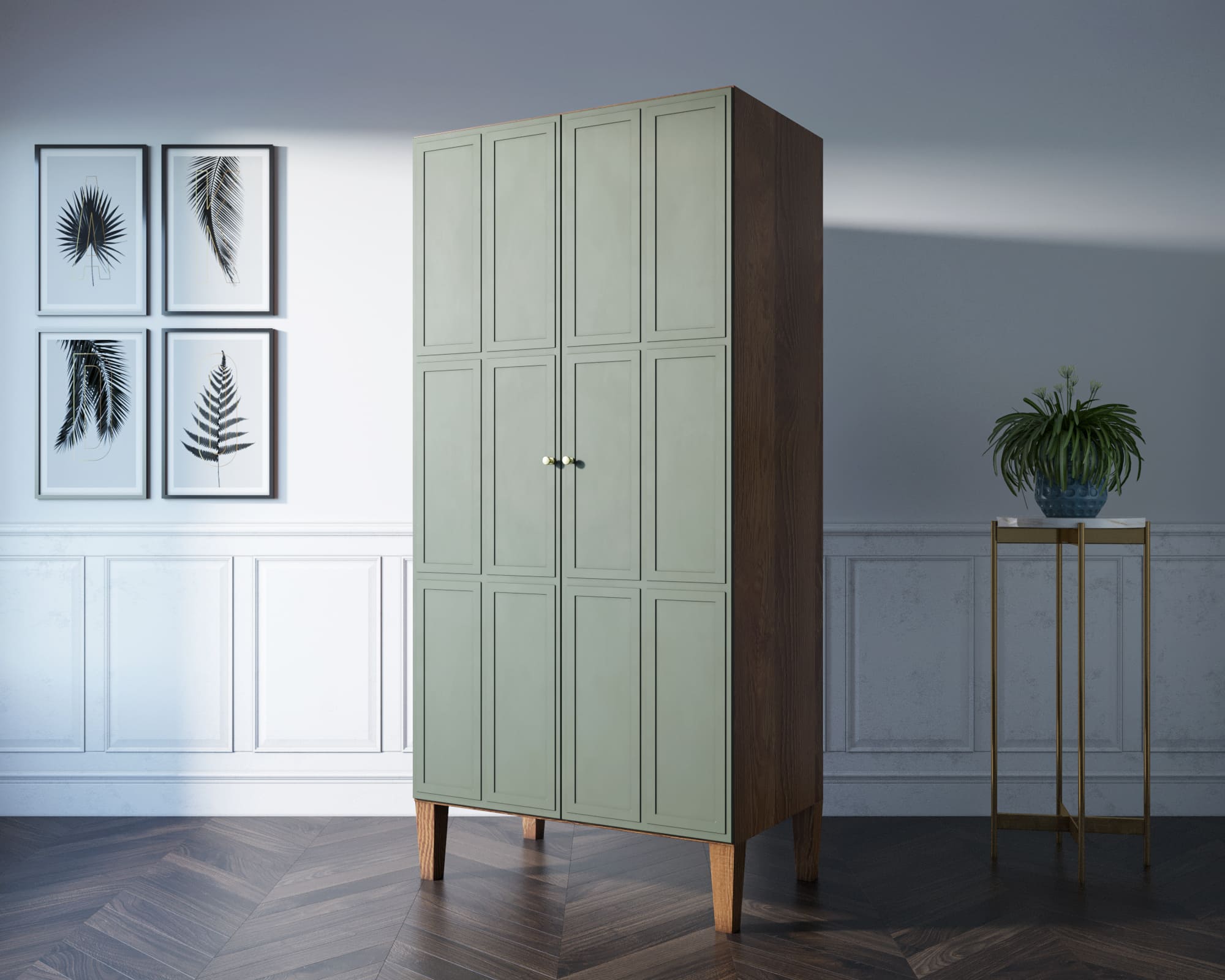 Шкаф массив "Andersen" двухстворчатый