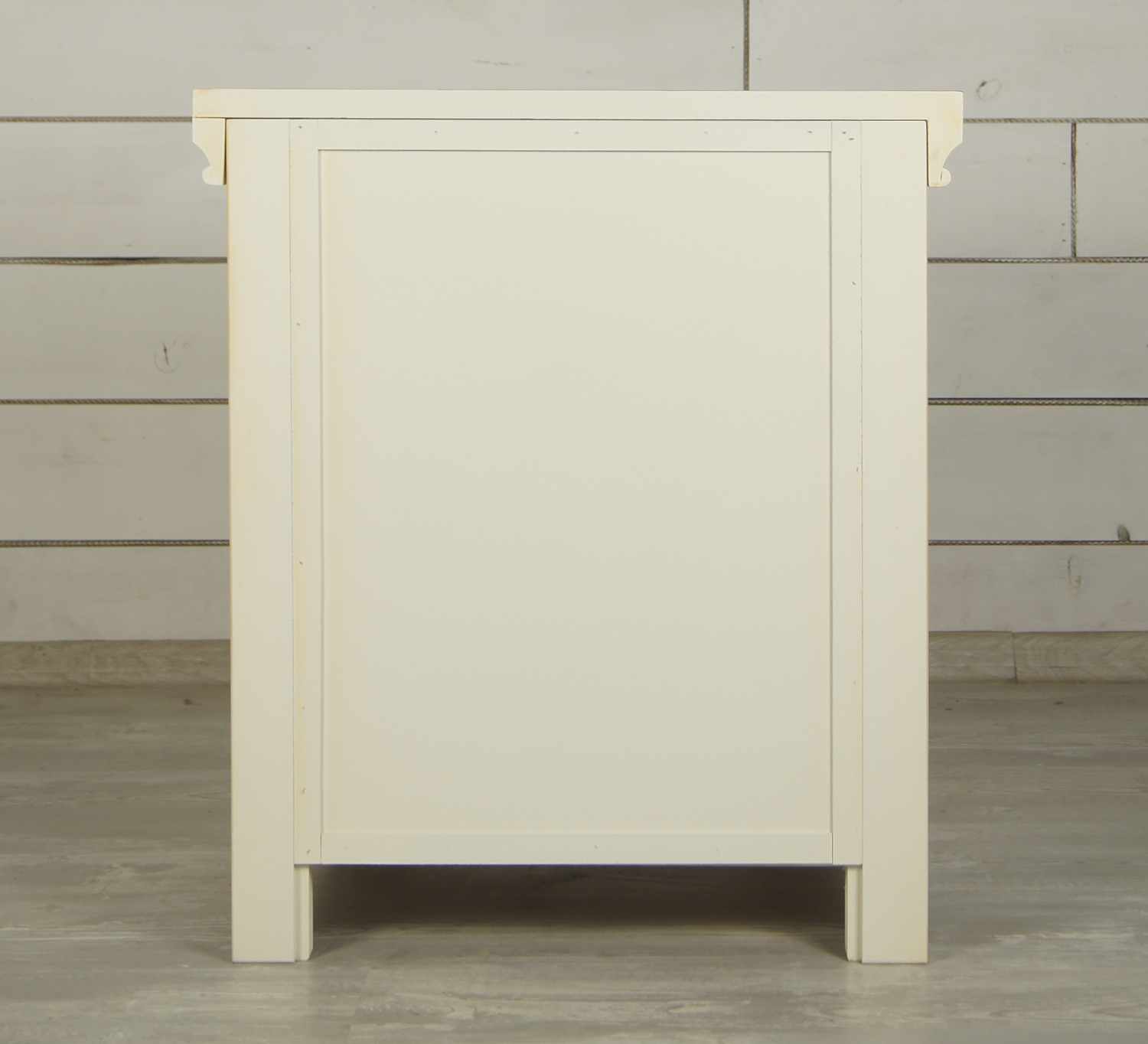 Бежевая прикроватная тумба с 3 ящиками "Olivia"