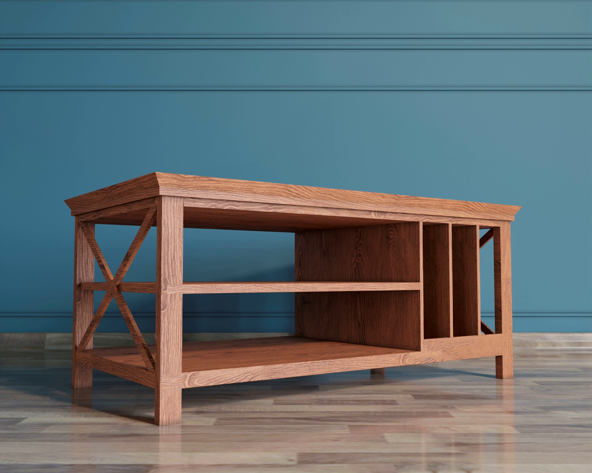 Стол журнальный из ясеня «Palermo natural"