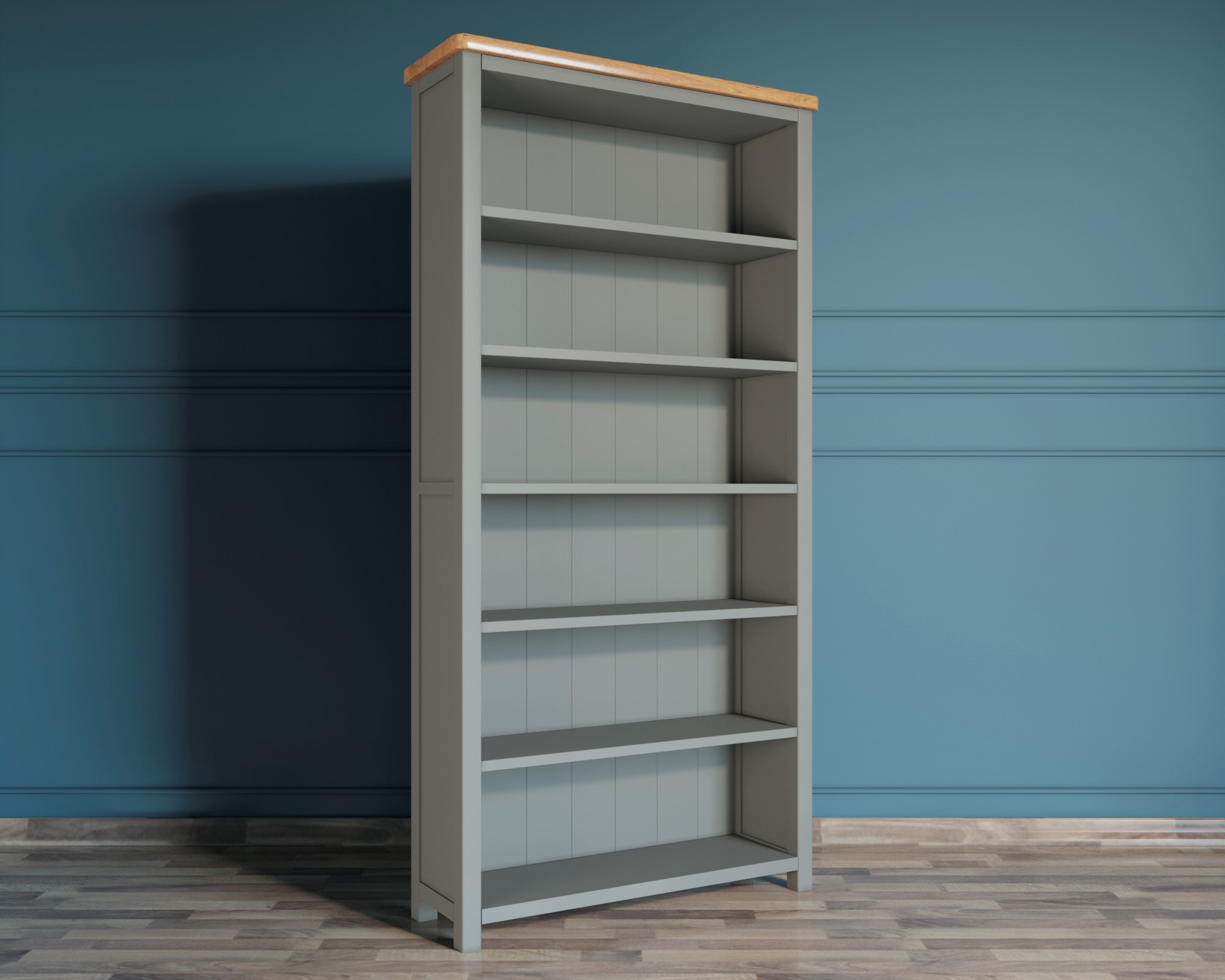 Стеллаж открытый в сером цвете "Jules Verne"