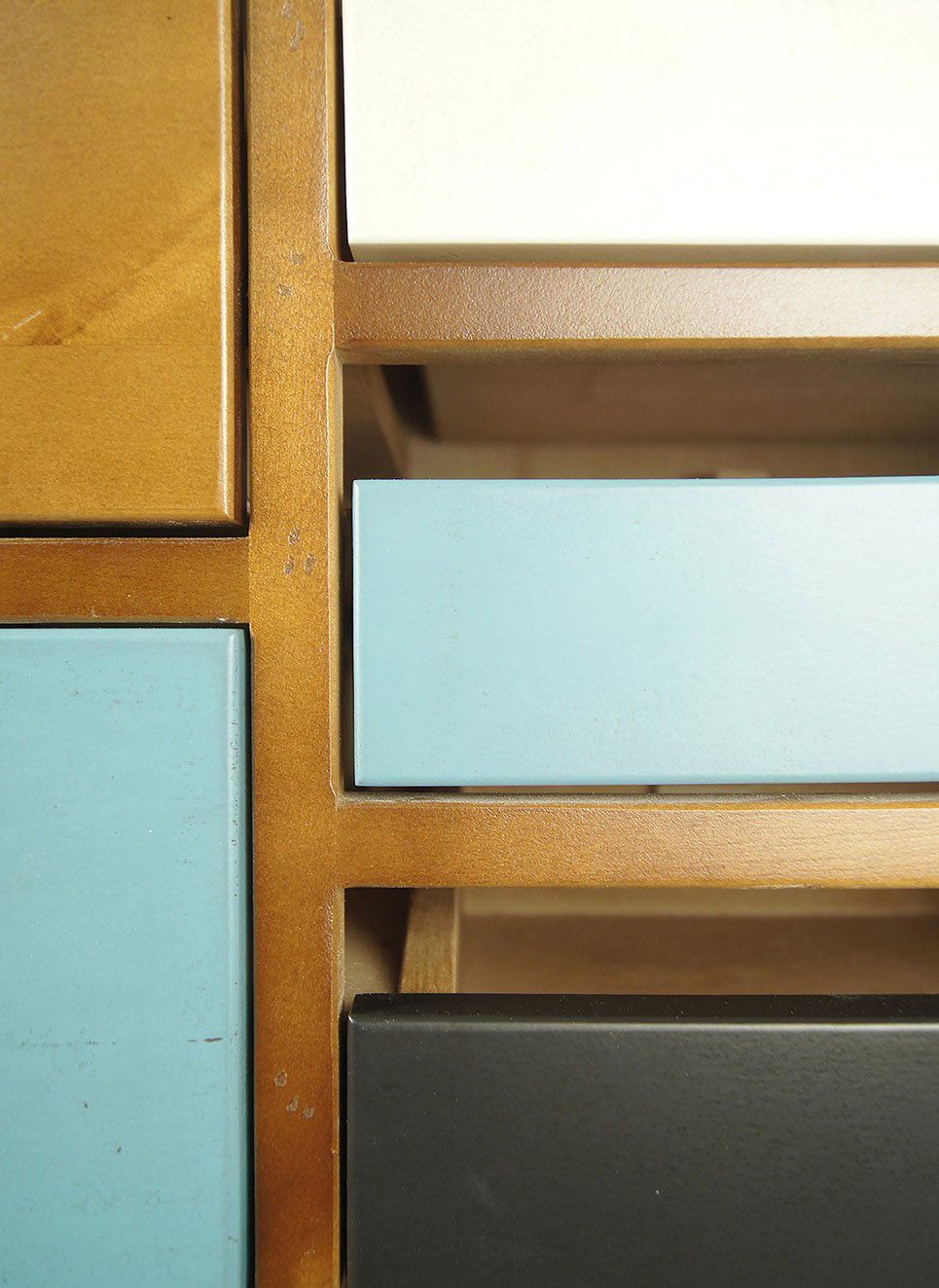 Комод универсальный из дерева «Aquarelle Birch» 10 ящиков