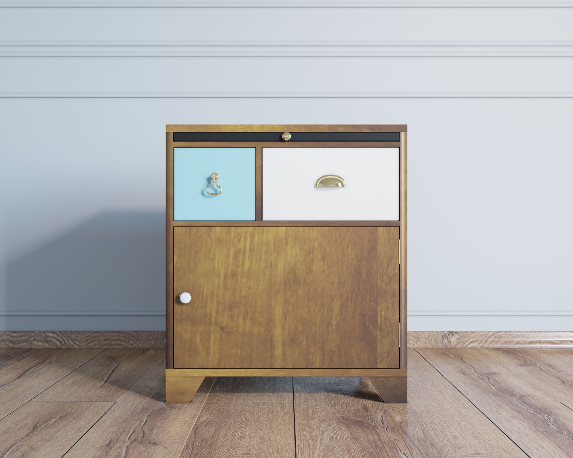 Комод-тумба с ящиками «Aquarelle»