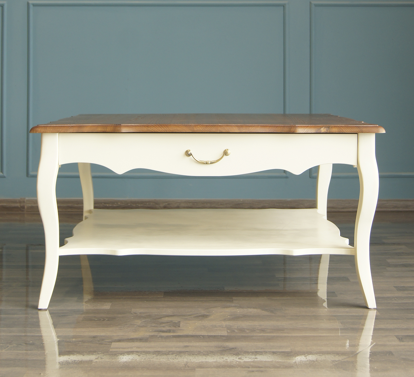 Стол журнальный с ящиком «Leontina» квадратный