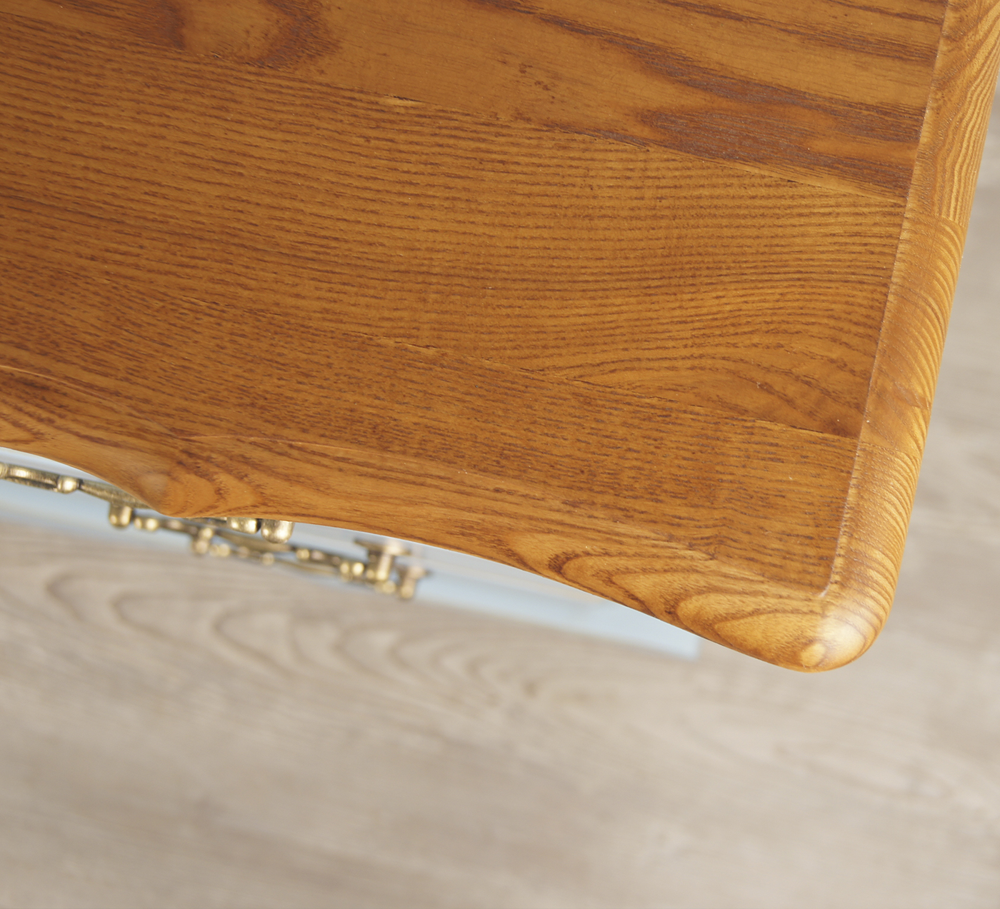 Голубой комод (4 ящика) дерево Leontina