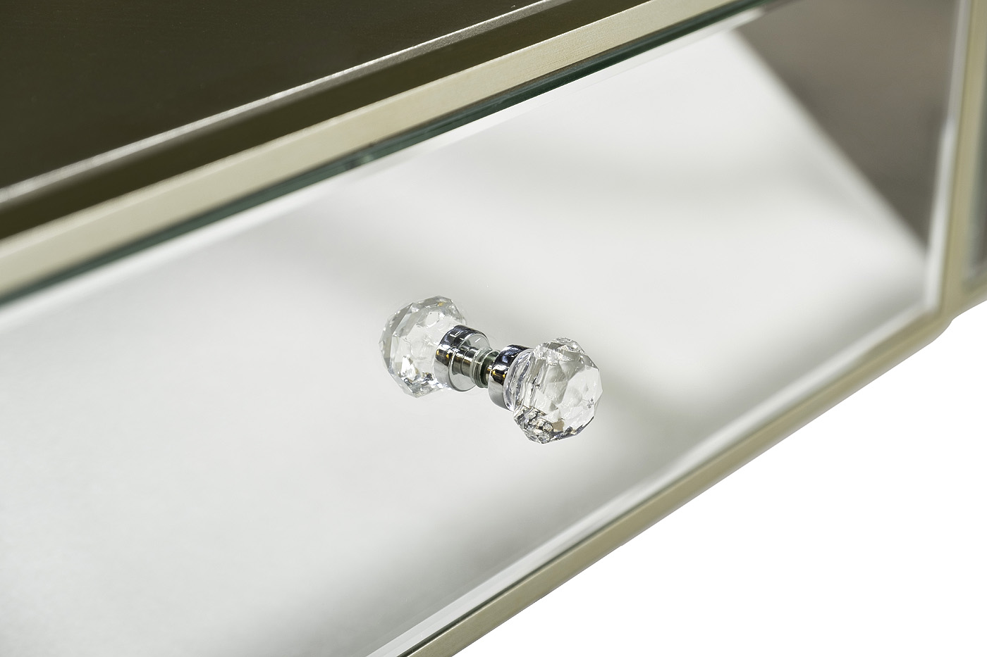 KFG041 Тумба под телевизор зеркальная 