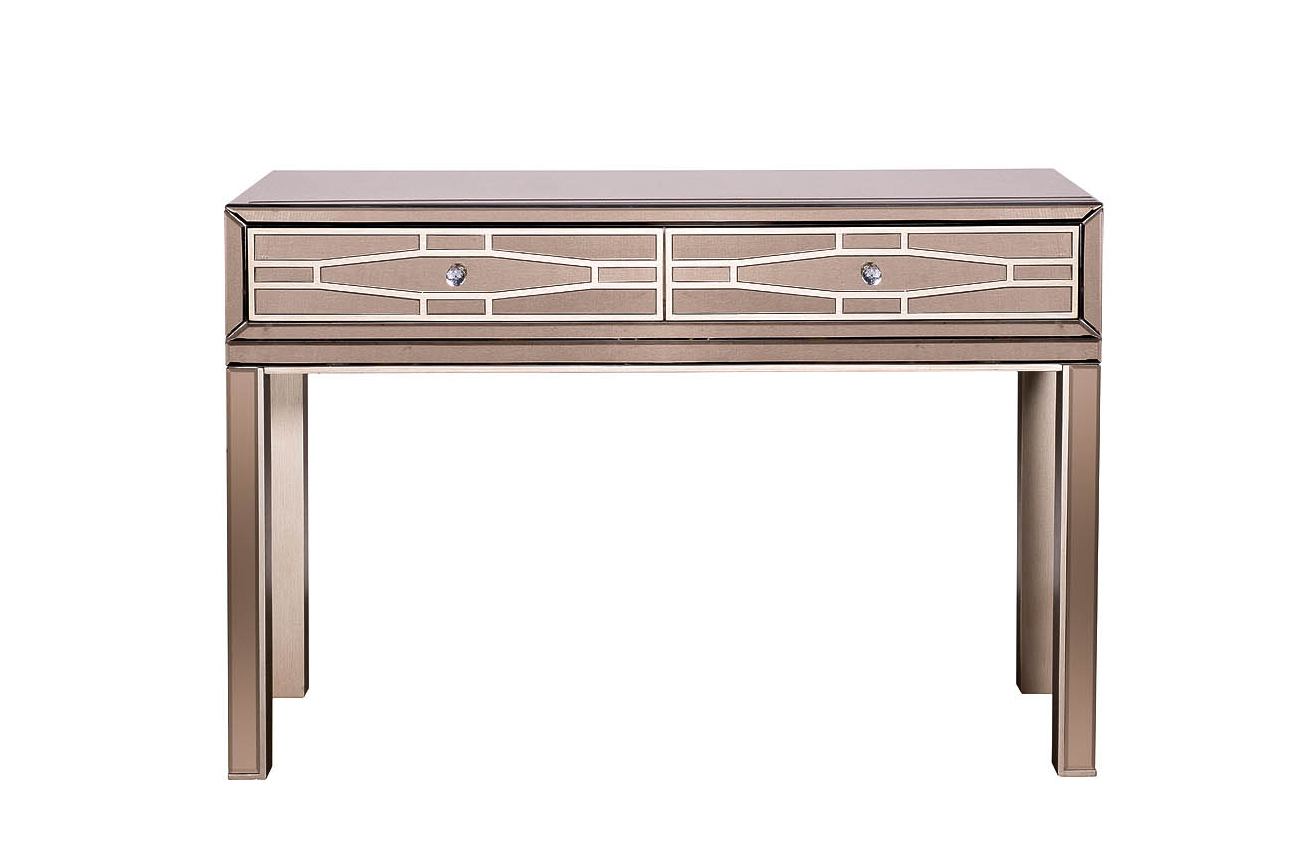 KFG038 Консоль зеркальная, 2 ящика