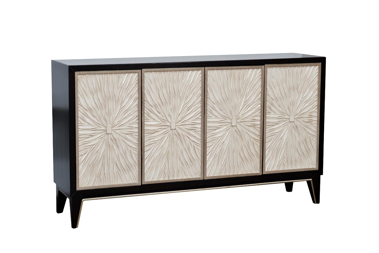 ART-2921-SA Комод с деревянными ножками 