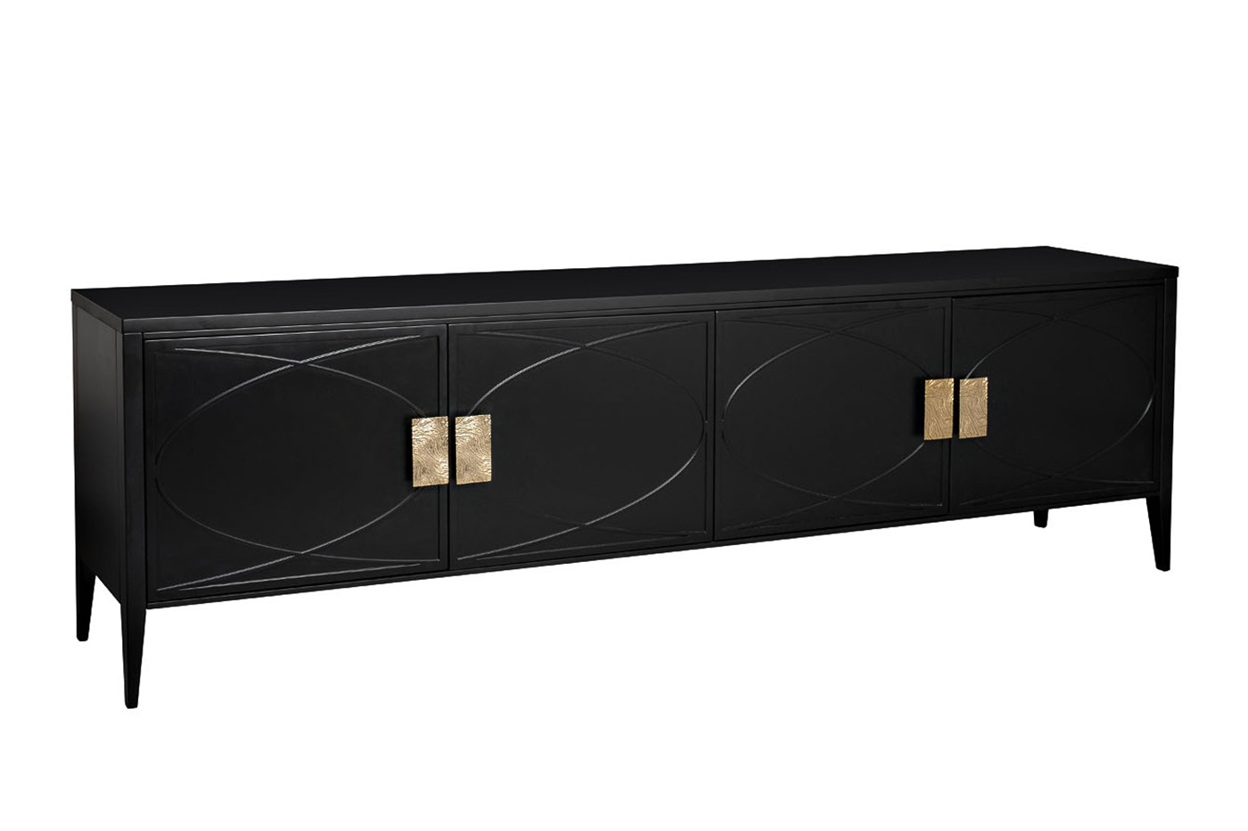 98BP-GD01TUMB-CHERN Тумба под TV черная 