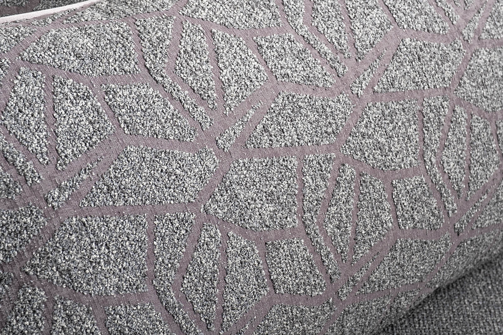 Диван Marco трехместный раскладной, букле серый Flona SER+Buta SER