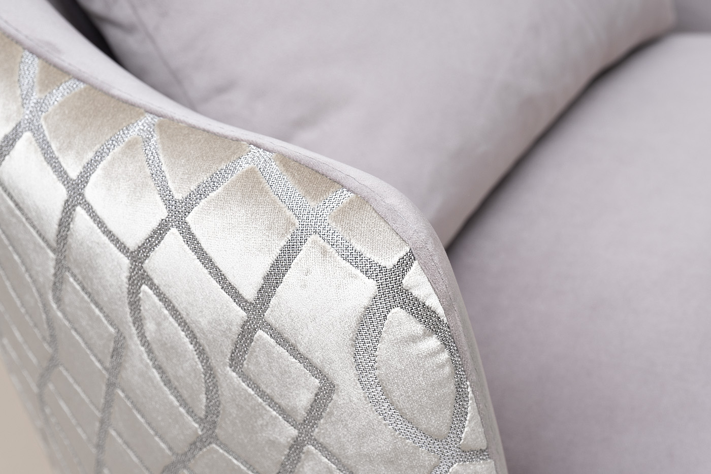 Кресло Verona вращающееся, велюр принт Colt032-SER+Melody/ золото