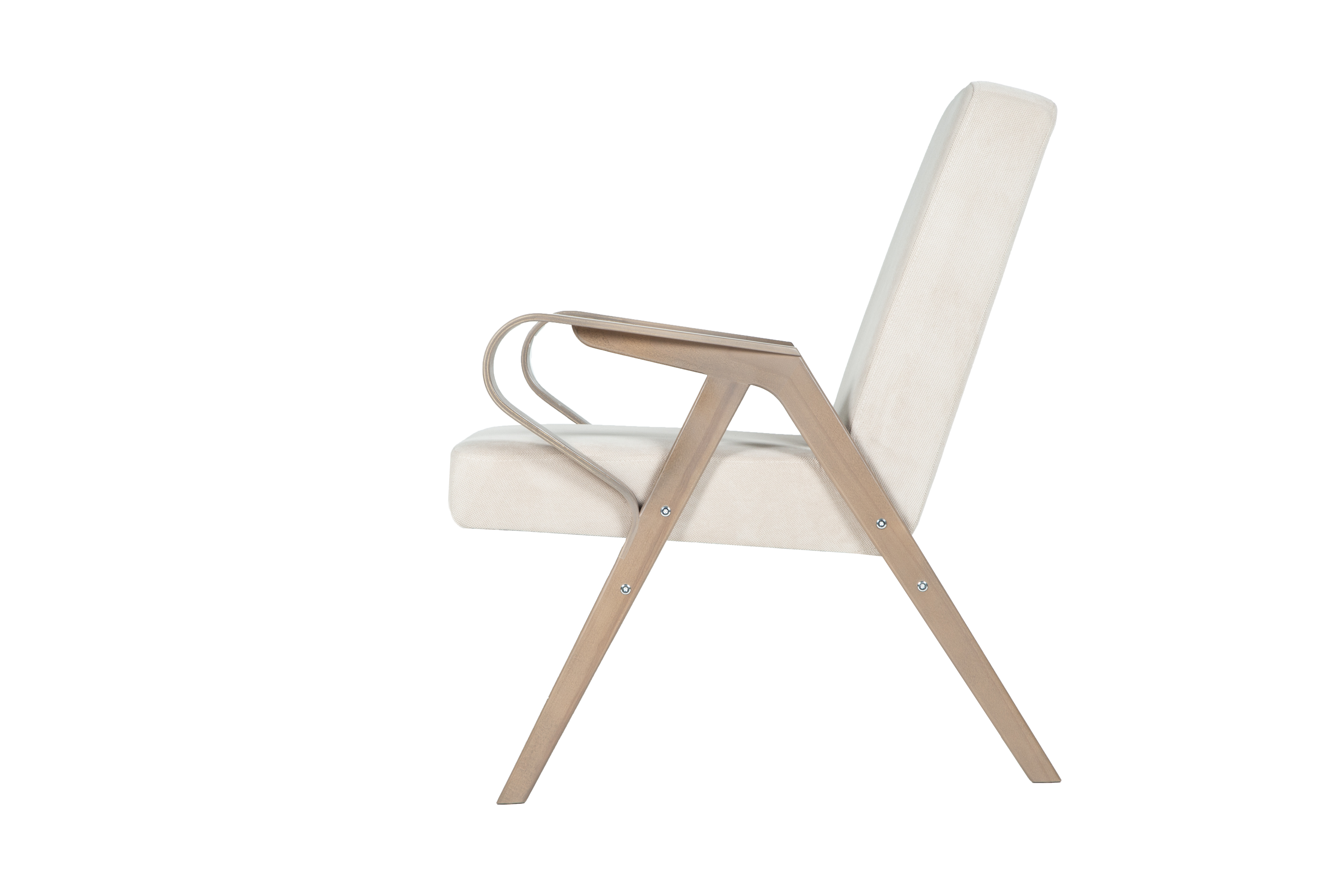 кресло Форест  Слоновая кость каркас  Шимо