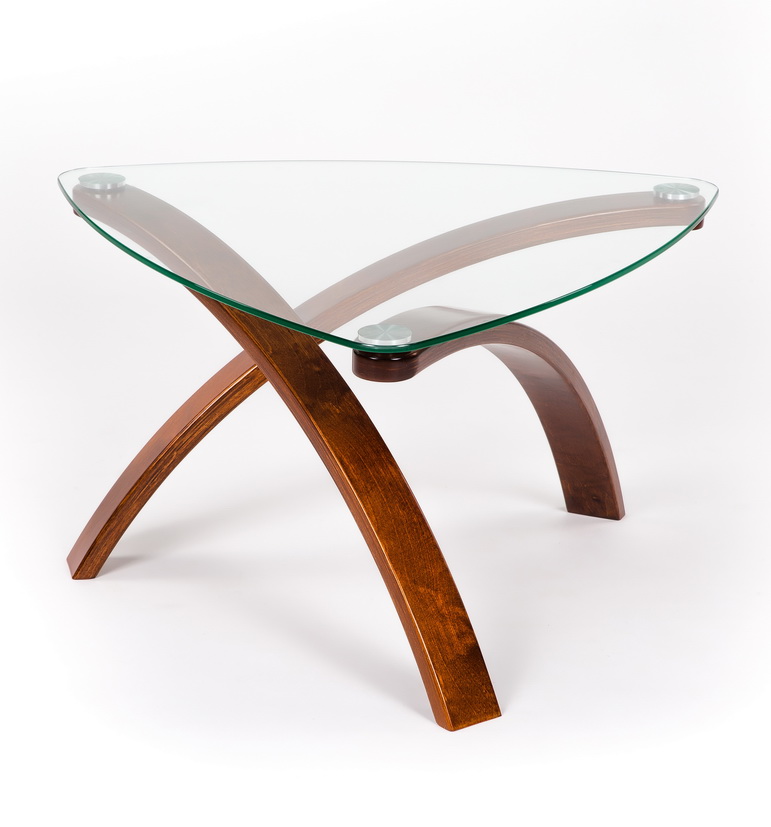 журнальный стол Гурон 3   каркас  Вишня