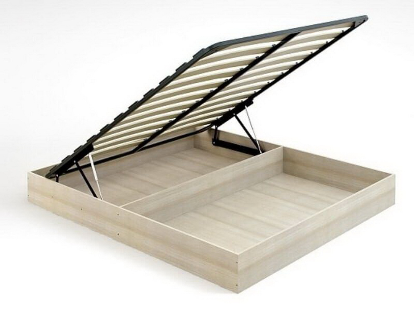 Ортопедическое основание с подъемным механизмом и ящиком