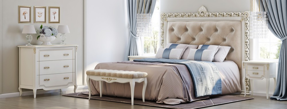 Кровать с мягким изголовьем 180*200 