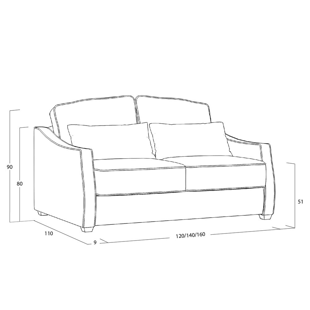 Диван Infante DIf-I-160-K03-KaB03-0405