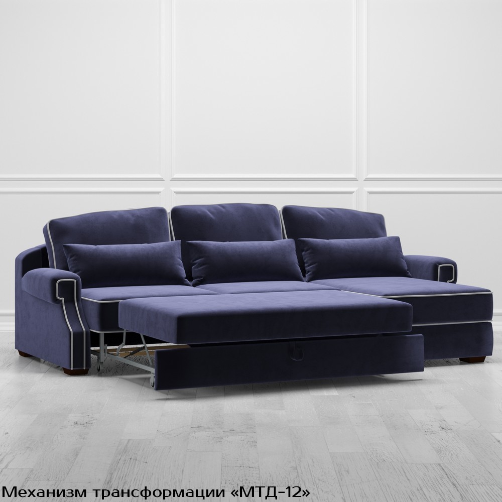 Диван Quadra (с механизмом) DQo-TR-180-K03-Ka-B18