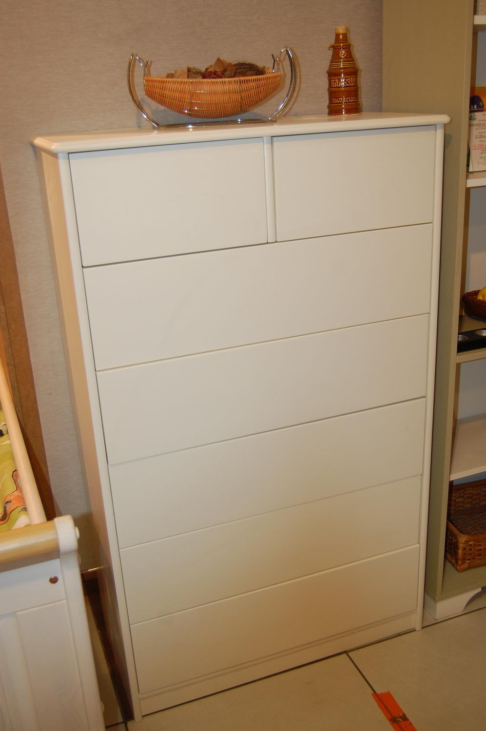 Комод 7 ящиков 75-07 Вокко