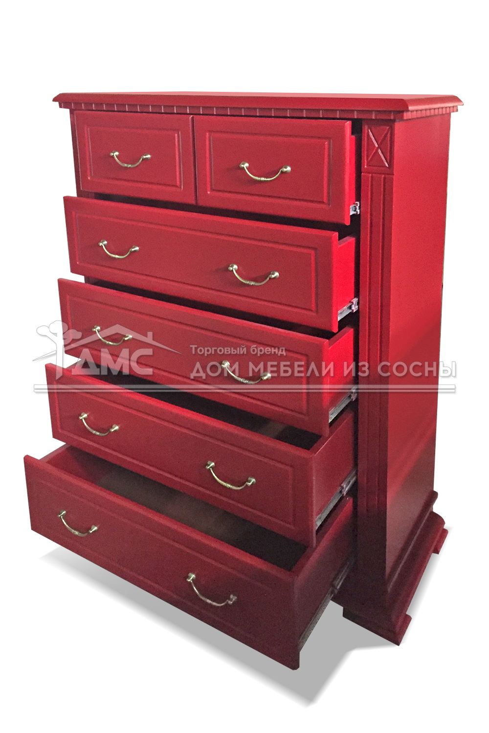 Комод Флоренция 6 ящиков