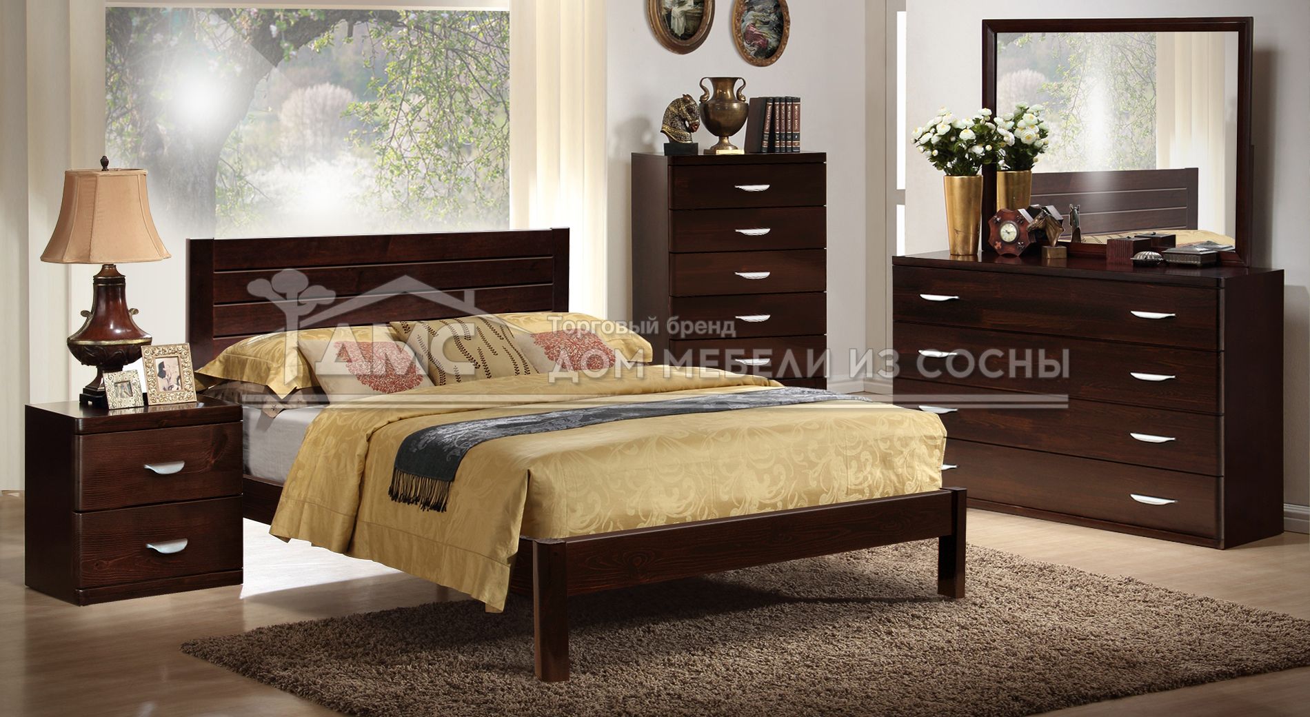 Кровать Готика 1600х2000