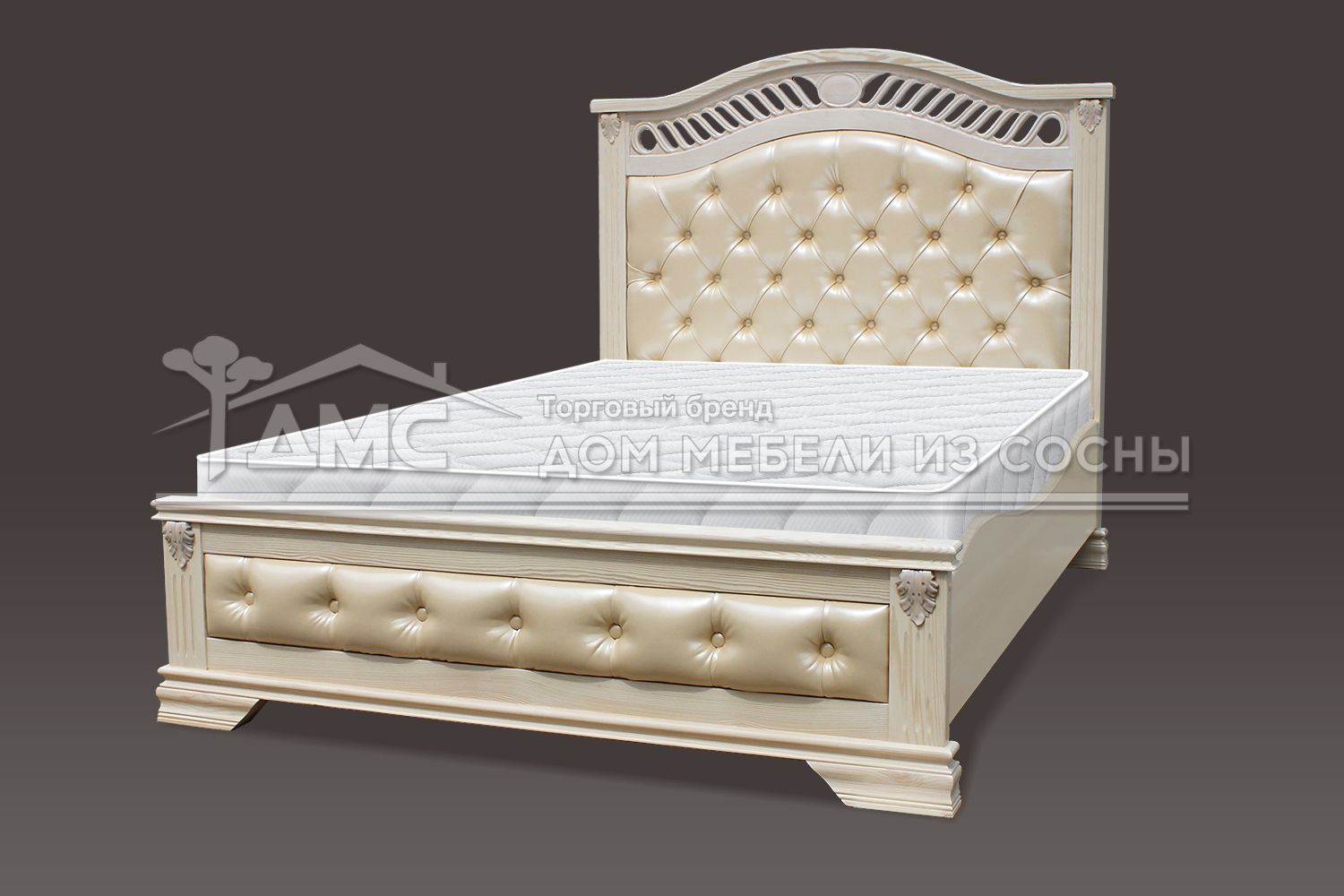 Кровать Оливия Люкс 1200х2000