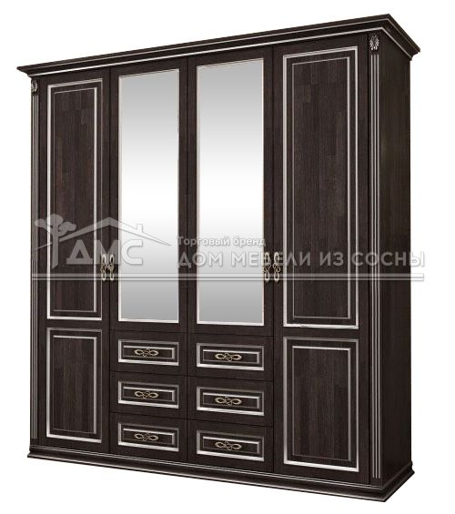 Шкаф 4-х ств. Дарина