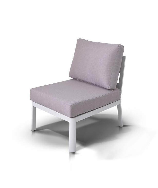 "Паризо" модуль диванный алюминиевый центральный