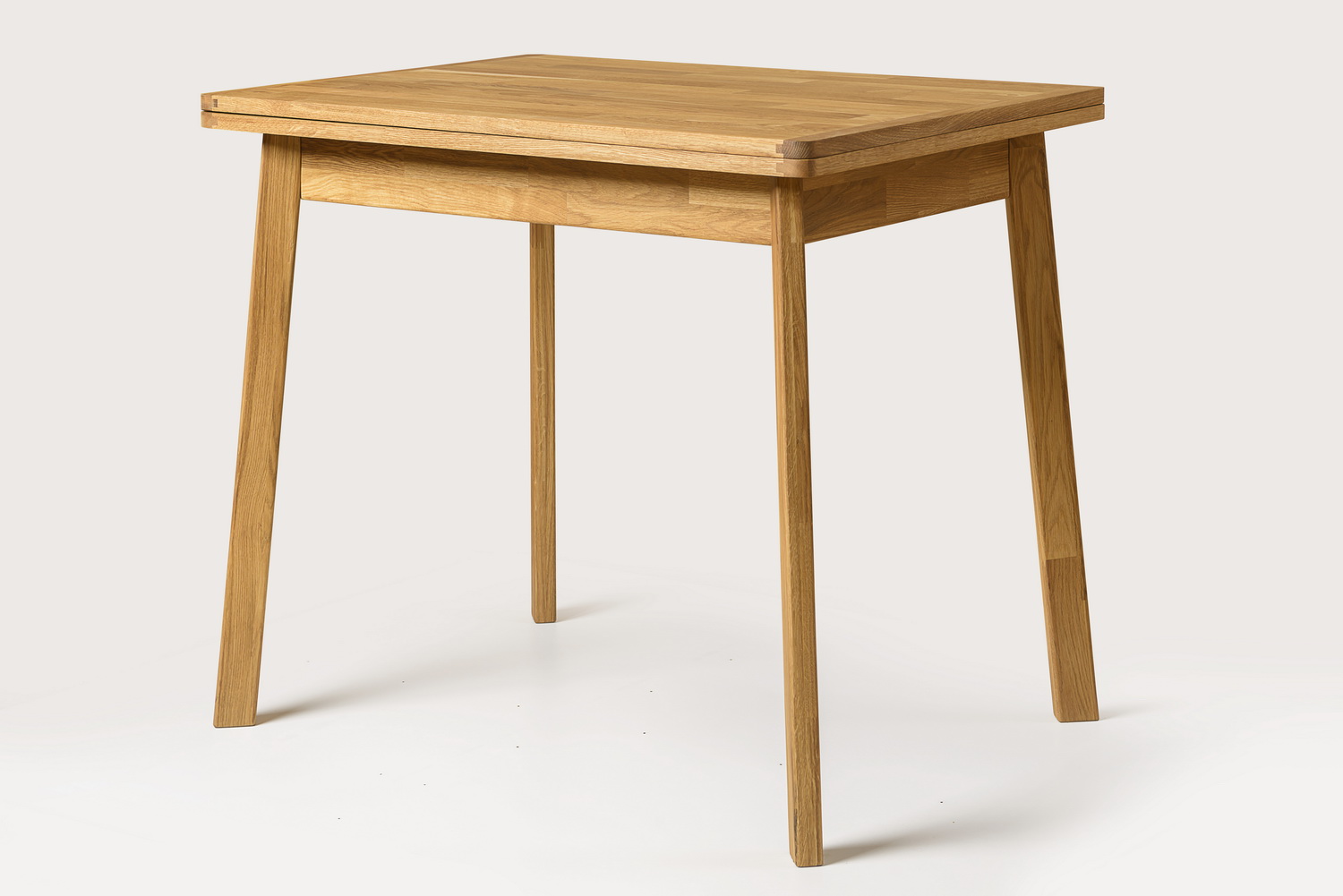 Стол обеденный массив дуба (раскладной) "Мини 2" 900/1300