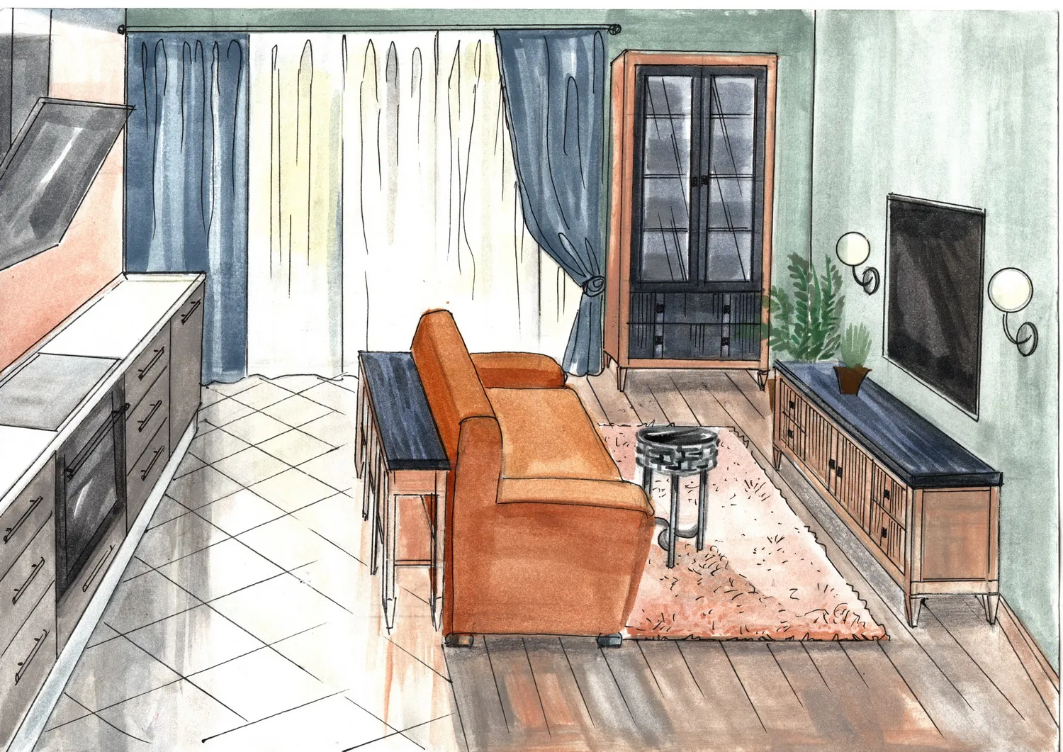 Гостиная Фокстрот