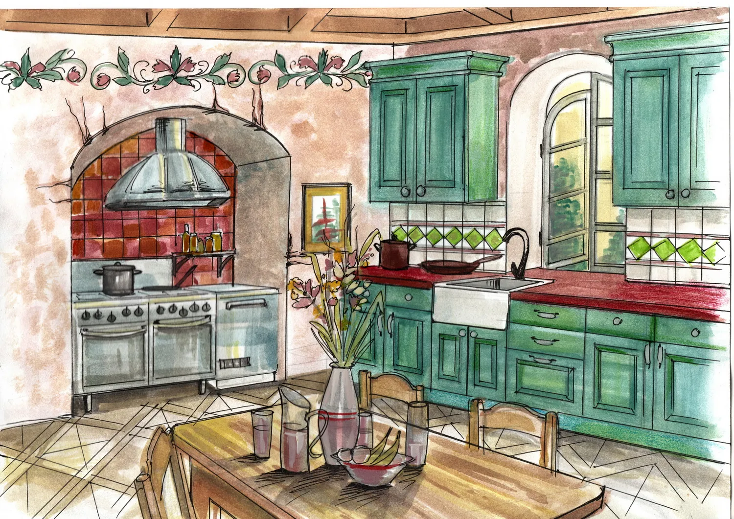 Кухня Тимберика