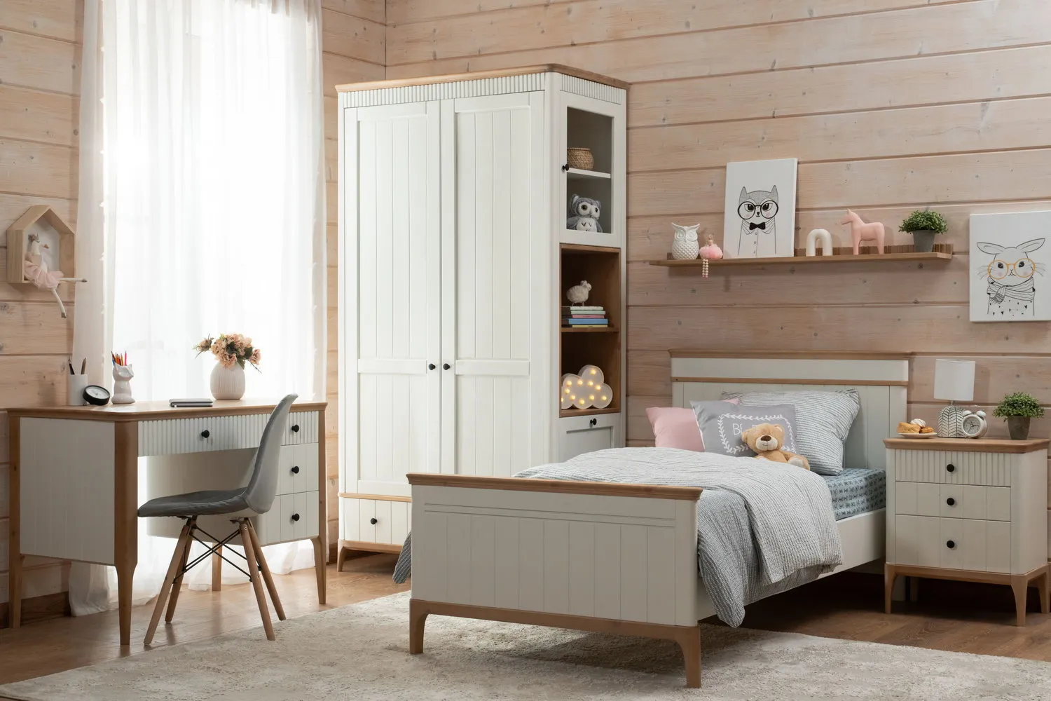   Кровать деревянная Грета №15 1200х2000  