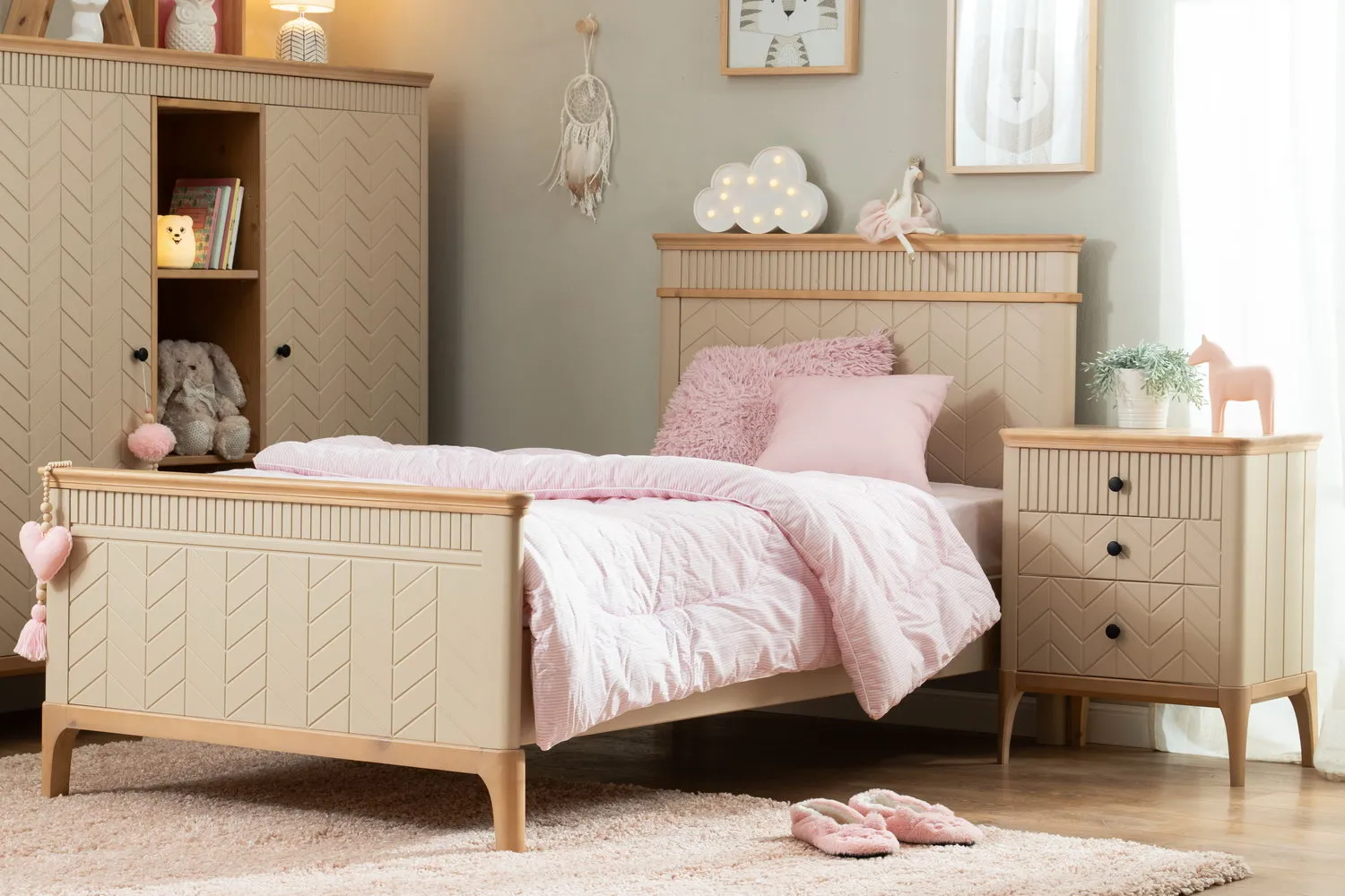 Кровать деревянная Грета №17 800х1600